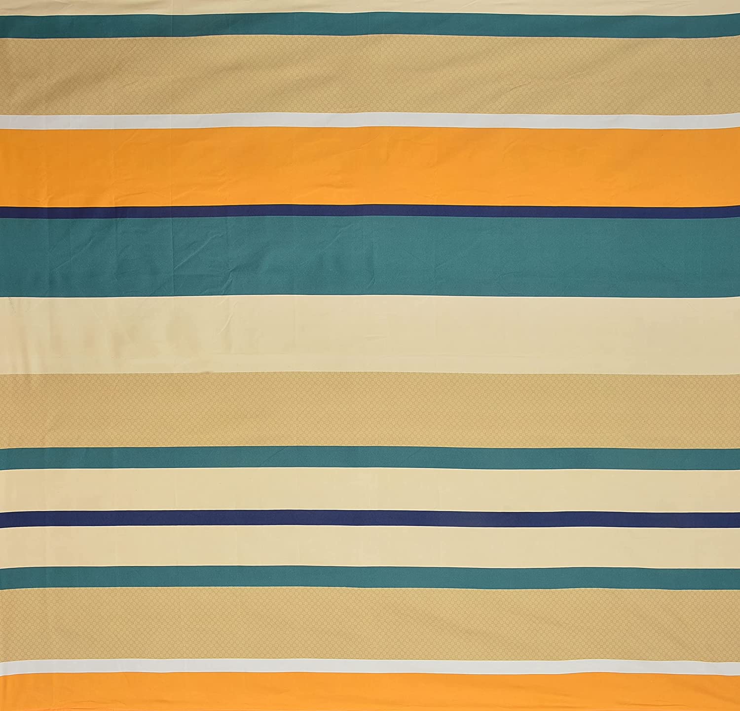 TIB The Intellect Bazaar Cotton Feel Glace Cotton Elastic Fitted Bedsheet/King Size Bedsheet with 2 Pillow Covers (72” x 78” or 182x152 cm)